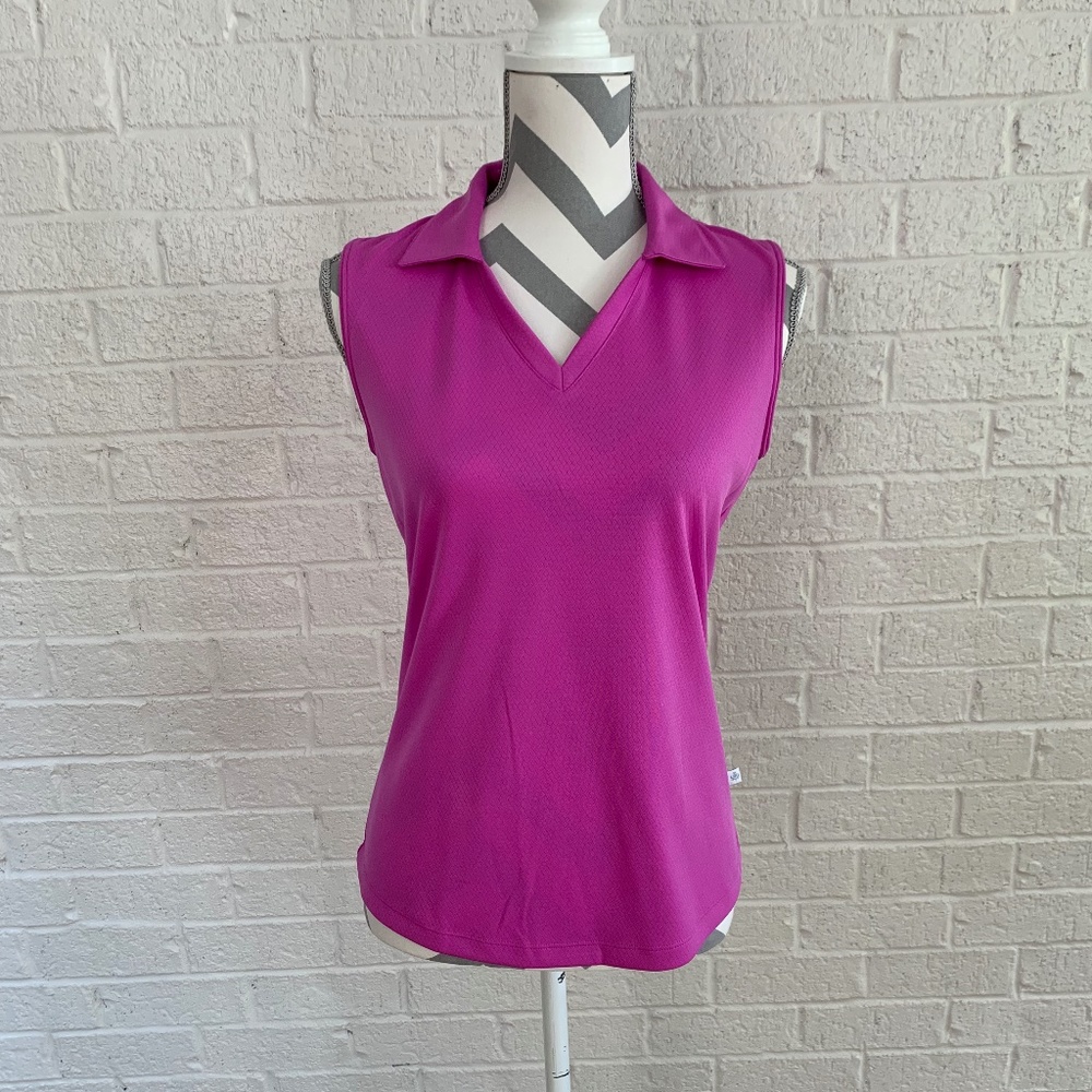 Lady Hagen Hot Pink Golf Shirt